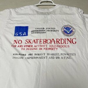 EUC Tom Sachs No Skateboarding Long Sleeve Tee